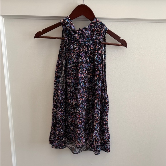 Joie Tops - Joie Penelope Sleeveless Blouse • Caviar Multi Pattern • XL • NWT